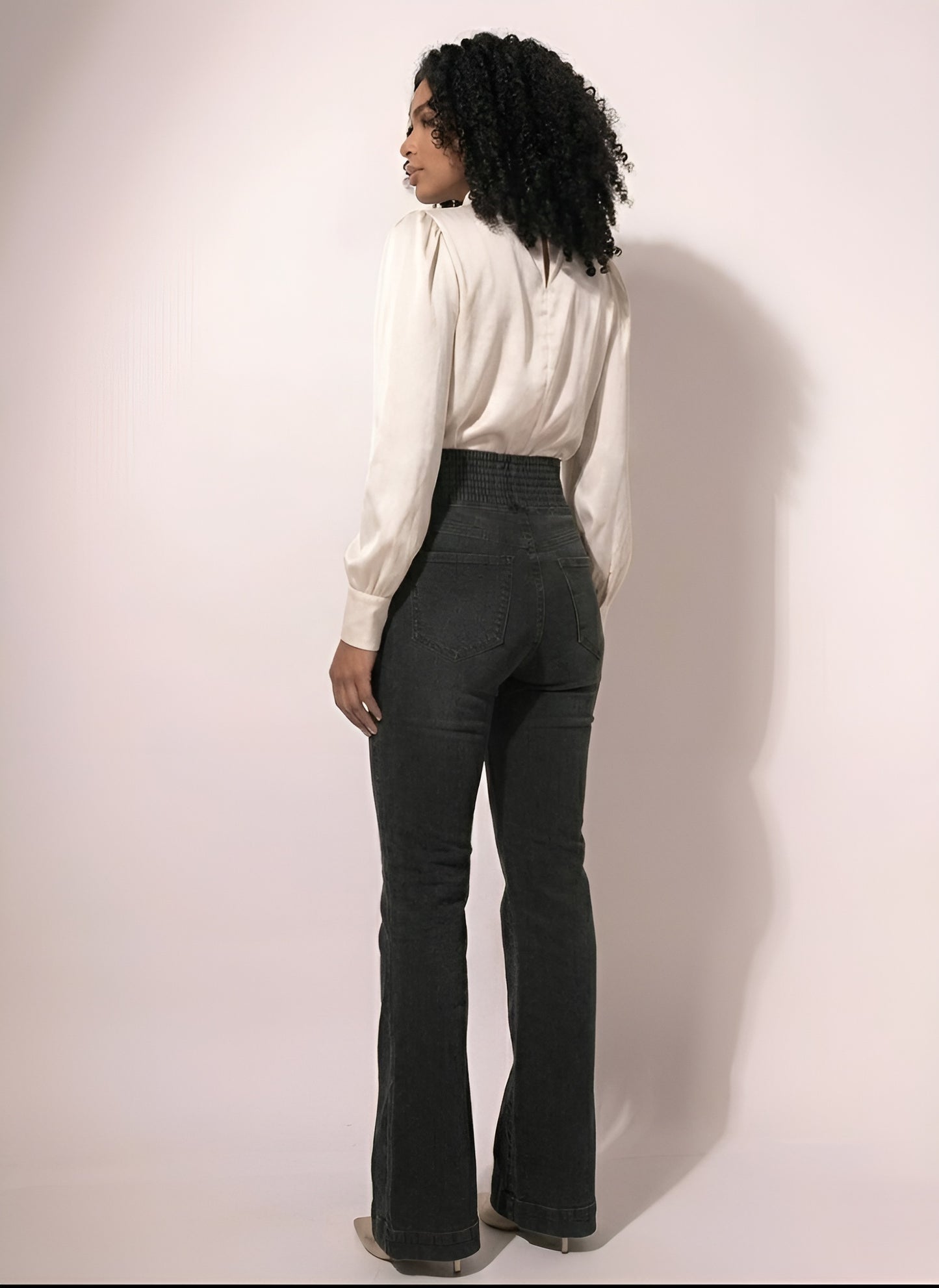 High Waist Tummy Control Bootcut Jeans