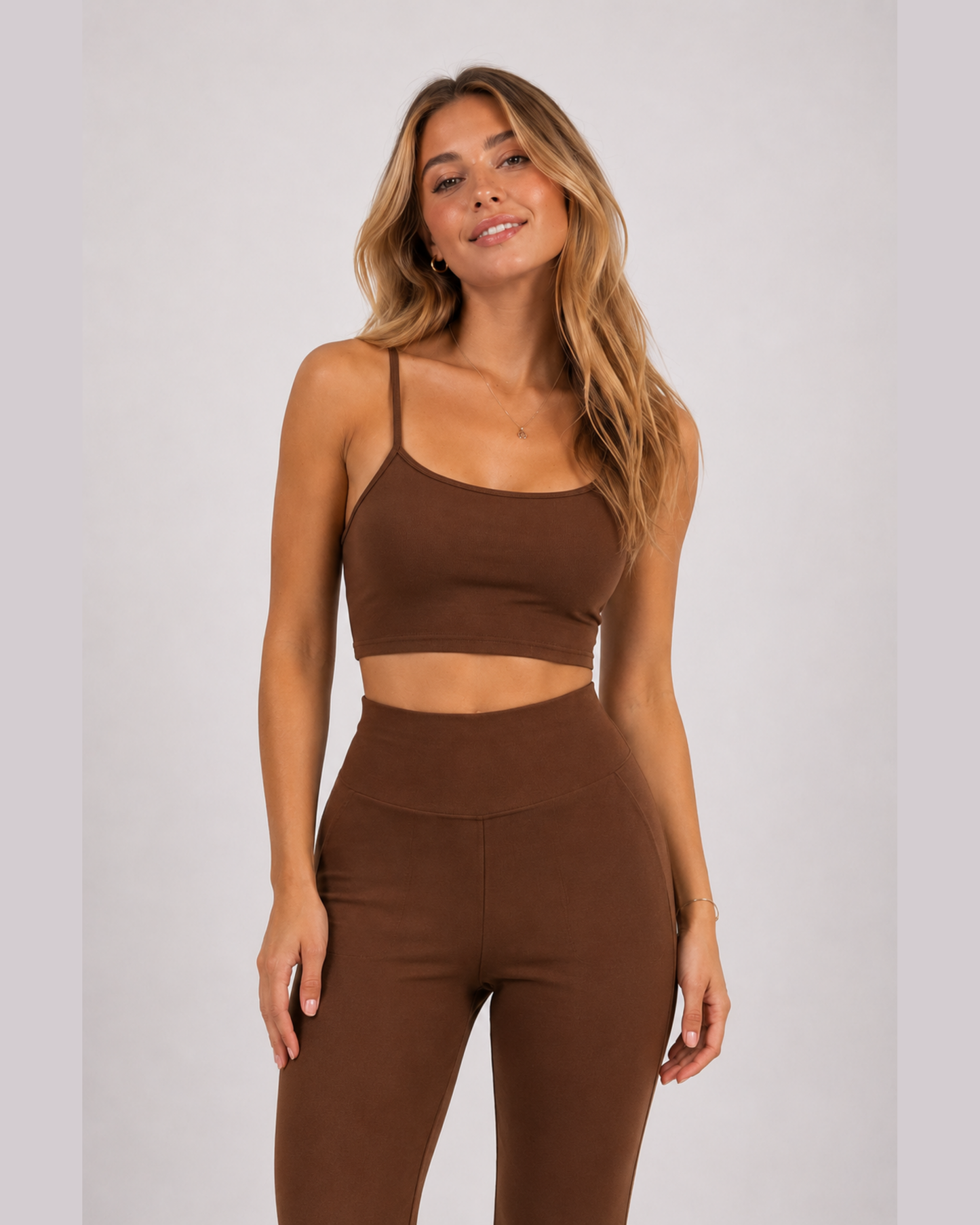 High-Waisted Flared Pants