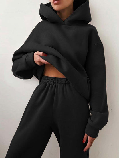 Two-piece Suit Clothes Hoodie Tracksuit
