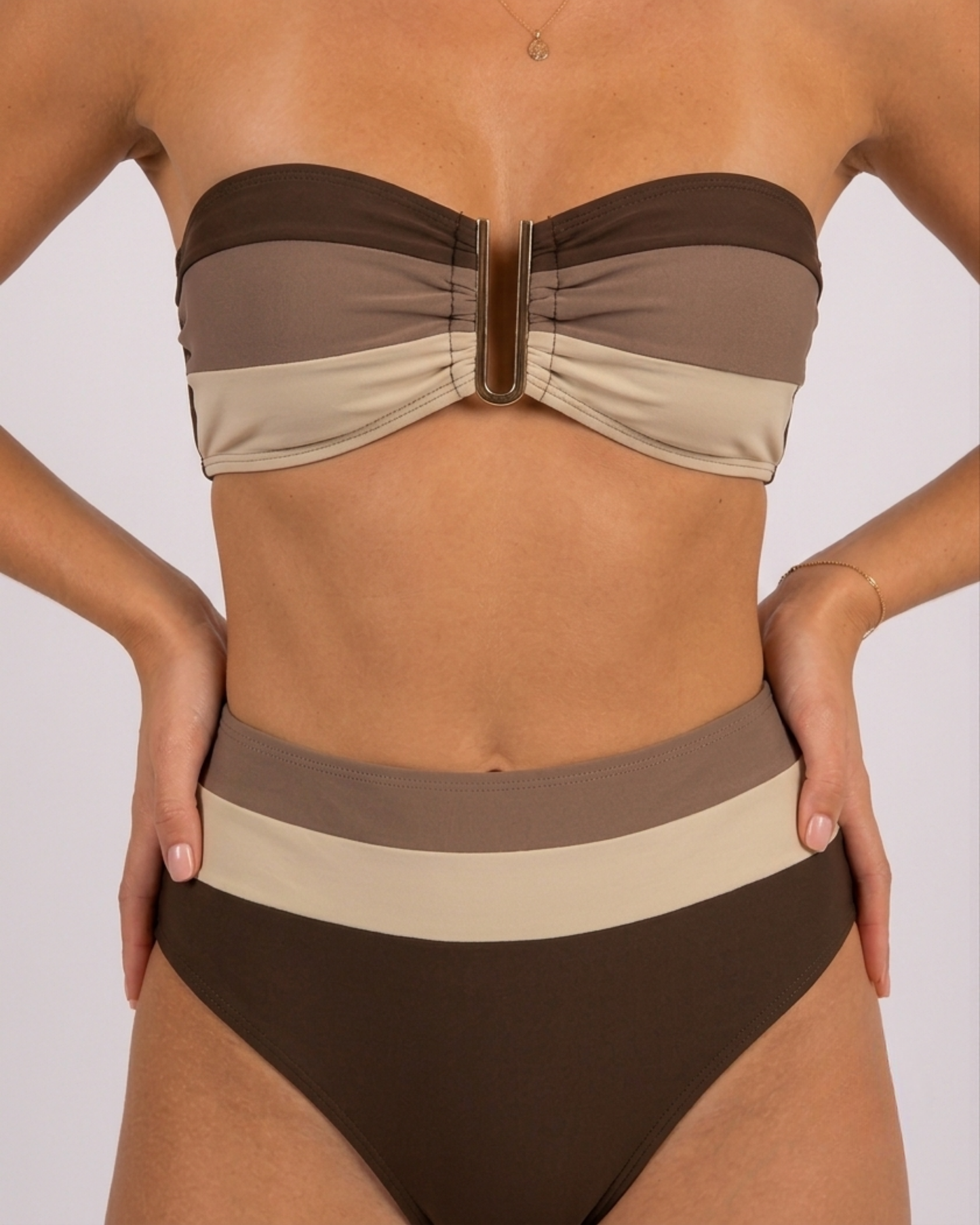 Strapless Two-Piece Bikini Set