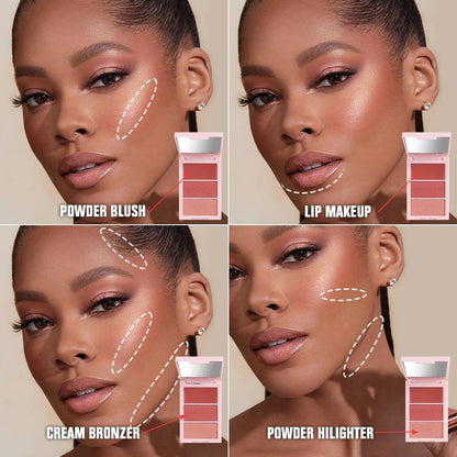 3-in-1 Blush For Your Perfect Glow