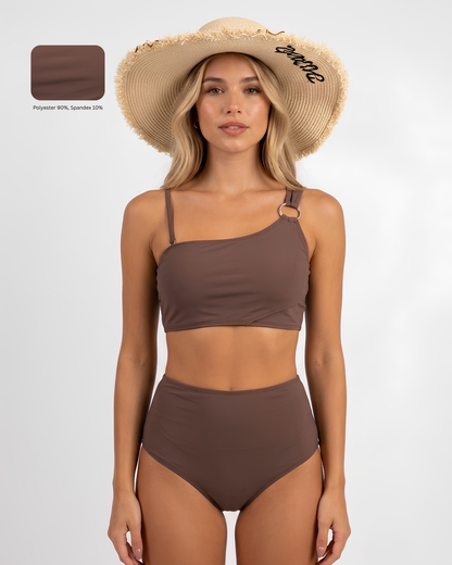 Asymmetrical Bikini Set