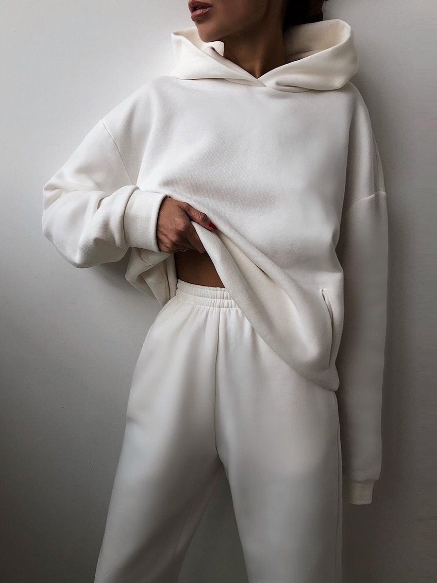 Two-piece Suit Clothes Hoodie Tracksuit