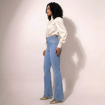 High Waist Tummy Control Bootcut Jeans