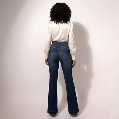 High Waist Tummy Control Bootcut Jeans