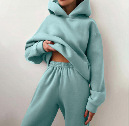 Two-piece Suit Clothes Hoodie Tracksuit