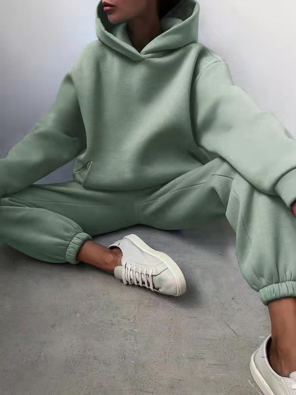 Two-piece Suit Clothes Hoodie Tracksuit