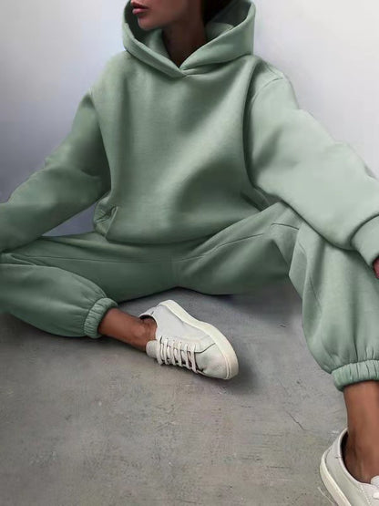 Two-piece Suit Clothes Hoodie Tracksuit