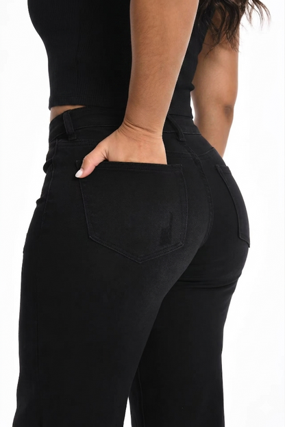 High Waist Tummy Control Wide Leg Jeans for Women (Copy)