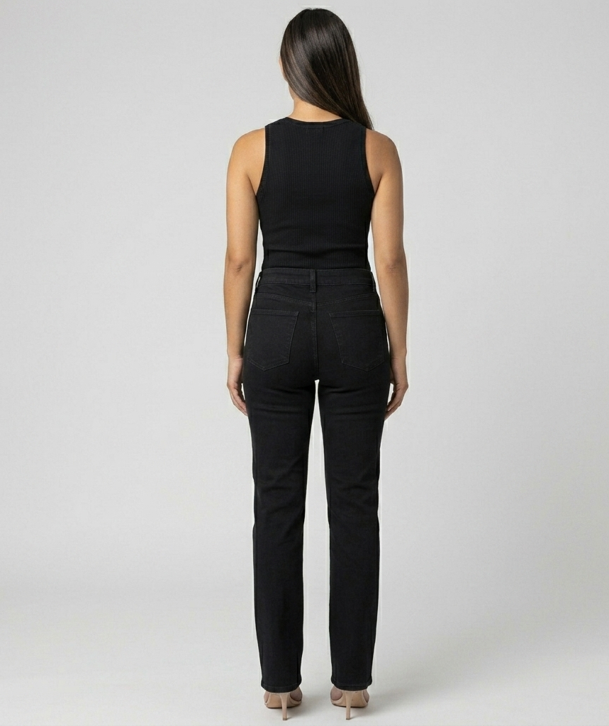 High Waist Tummy Control Wide Leg Jeans for Women (Copy)