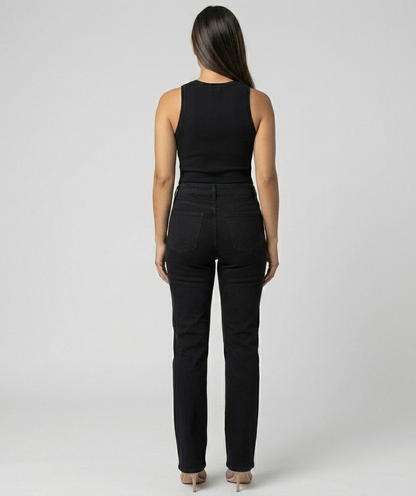 High Waist Tummy Control Wide Leg Jeans for Women (Copy)