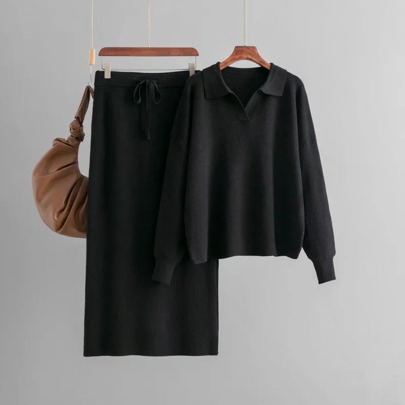 Blubelle Winter Knit 2-Piece Set