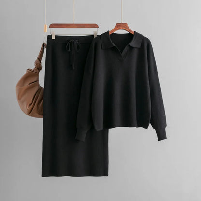 Blubelle Winter Knit 2-Piece Set
