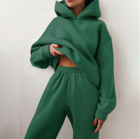 Two-piece Suit Clothes Hoodie Tracksuit