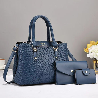 Woven Texture Three-piece Set