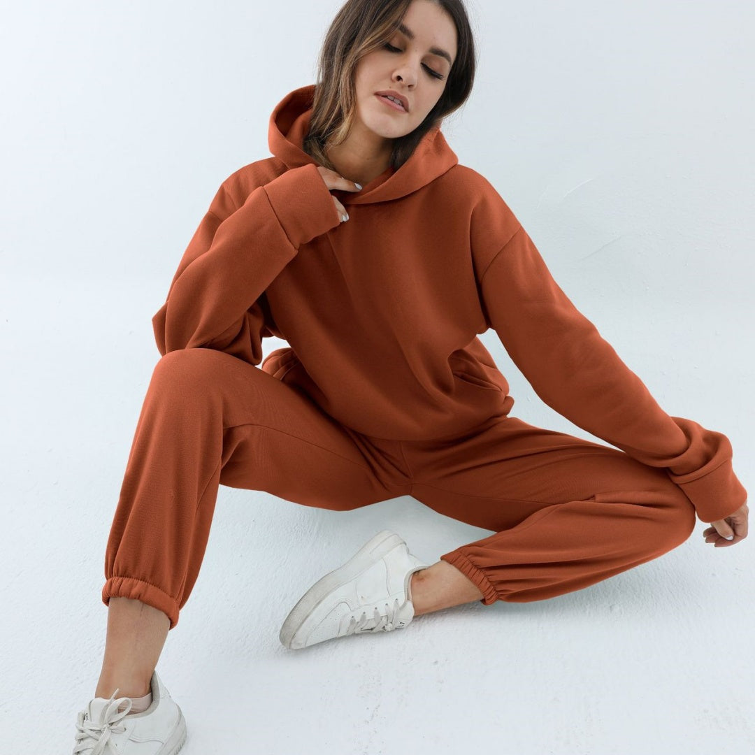 Two-piece Suit Clothes Hoodie Tracksuit